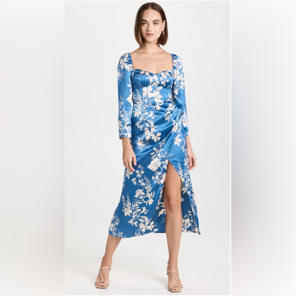 Reformation Gloriana Silk Dress size 4